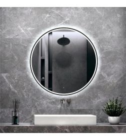 Зеркало Алмаз-Люкс Cairo black 80dh-6