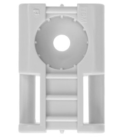 Площадка под хомуты для прямого монтажа (10 шт.) серая TDM SQ0516-0506