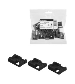 Площадка под хомуты для прямого монтажа (10 шт.) черная TDM SQ0516-0505