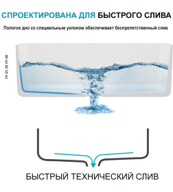 Мойка из искуственного камня Berge BR-7501 (терракот)