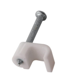 Крепеж кабеля плоский 4х2 мм (упак. 50 шт.) REXANT 07-4204