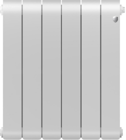 Радиатор биметаллический Royal Thermo Infinity 500 Bianco Traffico 6 секц.