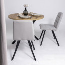 Стул ROMMY, b20 SILVER LUX\черный (126016) 