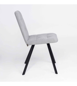 Стул ROMMY, b20 SILVER LUX\черный