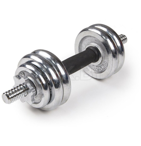 Набор гантелей хромированных в чемодане 15 кг Atlas Sport