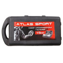 Набор гантелей хромированных в чемодане 15 кг Atlas Sport