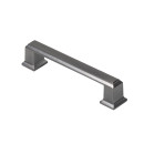 Ручка мебельная IONIKA-96, шлифованный титан , AKS (56917) 