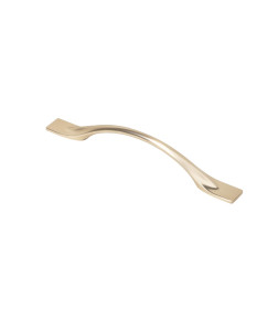 Ручка мебельная GRACE-128, брашированное золото, AKS