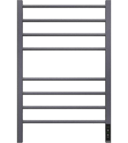 Полотенцесушитель Granula электрический Квадро Сплит 50х80 (4+4) терморегулятор с таймером графит