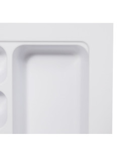 Лоток для столовых приборов 400 BASIC 320х430мм, белый