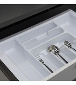 Лоток для столовых приборов 400 BASIC 320х430мм, белый