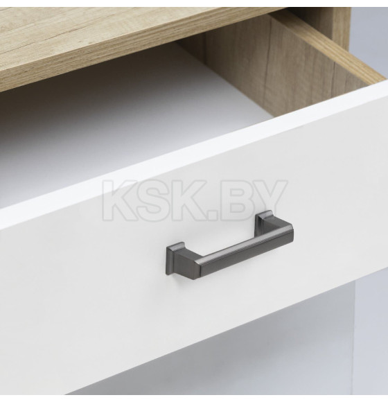 Ручка мебельная IONIKA-96, шлифованный титан , AKS (56917) 