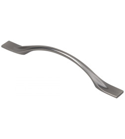 Ручка мебельная GRACE-128, брашированный темный никель, AKS