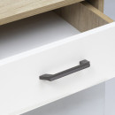 Ручка мебельная TECHNO line -160, графит, AKS (59115) 