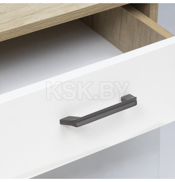 Ручка мебельная TECHNO line -160, графит, AKS (59115) 