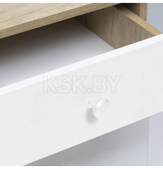 Ручка мебельная TERNI, белый глянец, AKS (44674) 