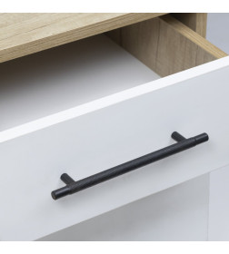 Ручка мебельная СOBRA-160, черный матовый