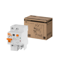 Устройство защиты от дугового пробоя (УЗДП) с автоматическим выключателем 1P+N 16А 6кА х-ка C TDM SQ0227-0002