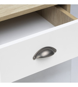 Ручка мебельная PATIO, античный никель, AKS