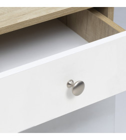 Ручка мебельная TERNI, шлифованная сталь, AKS