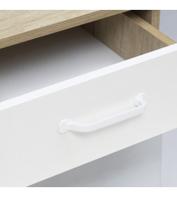 Ручка мебельная EIVIND-160, белый, AKS