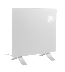 Конвектор электрический OptiPrime-1000, Wi-Fi, тачскрин, цифровой термостат, 1000 Вт// Denzel