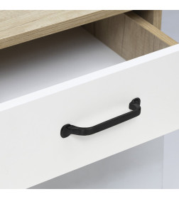 Ручка мебельная EIVIND-128, черный, AKS