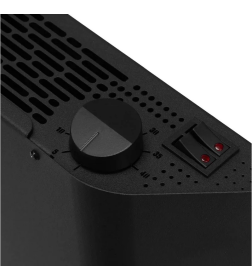 Конвектор электрический XCE-1000B, 230 В, 1000 Вт, черный, сушилка, колеса, Х-элемент// Denzel