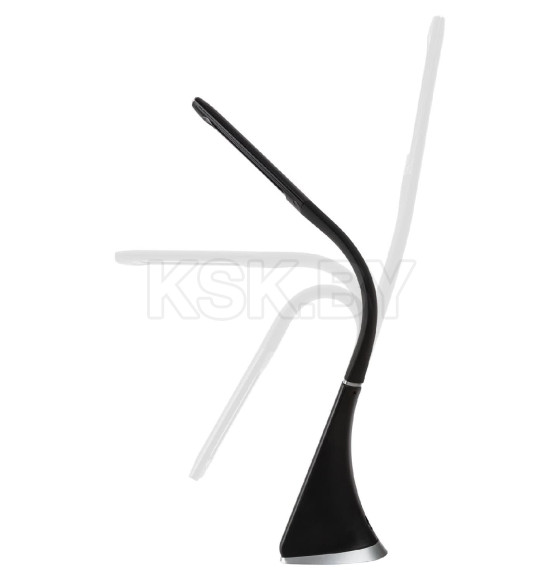 Светильник светодиодный-часы СНЧ-2, 5 Вт, календарь, термометр, 5000 К, сенсор-диммер, USB, черный, TDM SQ0337-0099 (SQ0337-0099) 