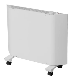 Конвектор электрический XCE-1000, 230 В, 1000 Вт, белый, сушилка, колеса, Х-элемент// Denzel