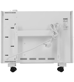 Конвектор электрический XCE-1000, 230 В, 1000 Вт, белый, сушилка, колеса, Х-элемент// Denzel