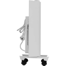 Конвектор электрический XCE-1000, 230 В, 1000 Вт, белый, сушилка, колеса, Х-элемент// Denzel (98130) 