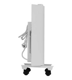 Конвектор электрический XCE-1000, 230 В, 1000 Вт, белый, сушилка, колеса, Х-элемент// Denzel