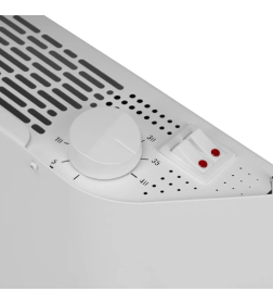 Конвектор электрический XCE-1500, 230 В, 1500 Вт, белый, сушилка, колеса, Х-элемент// Denzel