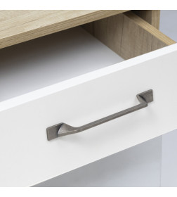 Ручка мебельная STELLATO-160, античное олово, AKS