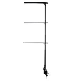 Светильник светодиодный струбцина СН-10, 8 Вт, телескопическтй, сенсор-диммер, 2700-6500 К, USB, черный, TDM SQ0337-0167