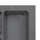 Лоток для столовых приборов 500 LINER 435х430мм,графит (117234) 