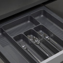 Лоток для столовых приборов 500 LINER 435х430мм,графит (117234) 