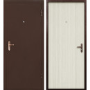 Дверь входная "Спец ПРО" Дуб беленый (правая)  860х2060 мм,уценка