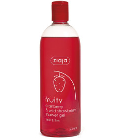 Гель для душа "Клюква и земляника" Ziaja , 500 мл