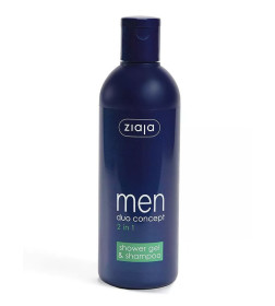 Гель для душа шампунь мужской "МEN" 2 в 1 Ziaja MEN, 300 мл