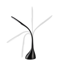 Светильник настольный светодиодный СН-16, 7 Вт, сенсор-диммер, 5000 К, 220 В (черный) TDM SQ0337-0093