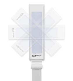 Светильник настольный светодиодный СН-360, складной, сенсор-диммер, 220 В, 10 Вт, 5300 К (белый) TDM SQ0337-0036