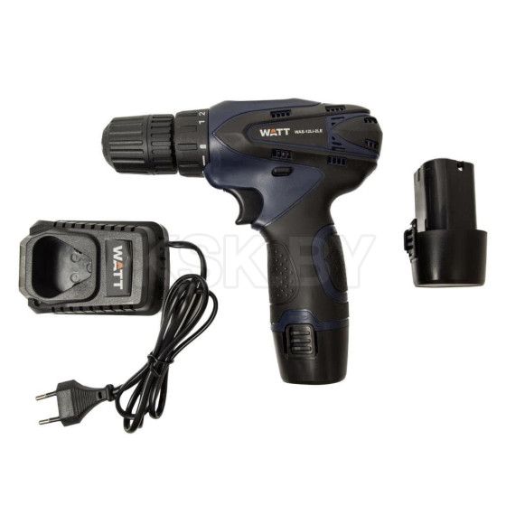 Дрель-шуруповерт аккумуляторная WATT WAS-12Li-2 LE 1.012.020.00 (1.012.020.00) 