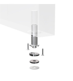 Упор дверной скрытый Armadillo max inox