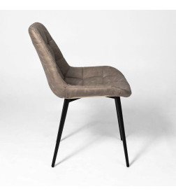 Стул AV 405, песочная замша Kiprus 03/черный