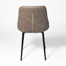 Стул AV 405, песочная замша Kiprus 03/черный (124061) 