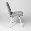 Стул ROMMY, b20 SILVER LUX\белый (126017) 