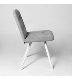 Стул ROMMY, b20 SILVER LUX\белый