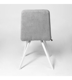 Стул ROMMY, b20 SILVER LUX\белый